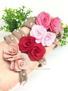 Duo Flor na faixinha