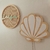 Luminária de Parede Concha - STUDIO POTY- Decoração Infantil