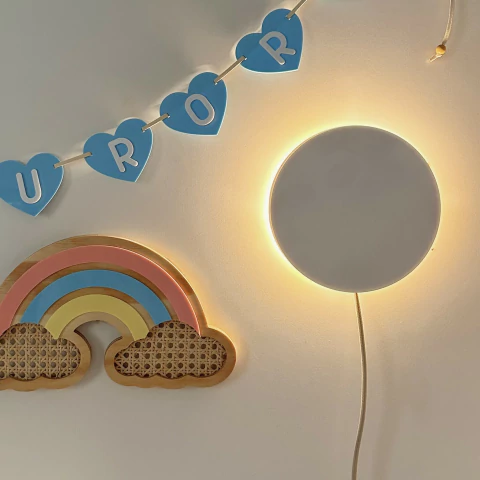 Luminária de Parede Disco