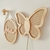 Luminária de Parede Borboleta com Palhinha - STUDIO POTY- Decoração Infantil