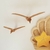 Escultura em Madeira | Dupla Gaivotas de Parede - STUDIO POTY- Decoração Infantil