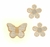 Conjunto Luminária Borboleta com 2 flores pequenas na internet