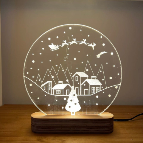 Luminária | Globo de Neve