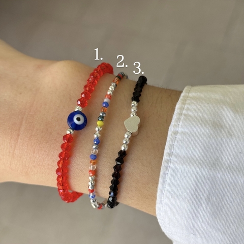Pulsera acero blanco