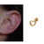 Aro piercing helix corazón (unidad)