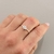 Anillo sol con cubic - comprar online