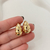 Aros gota con cubic - comprar online