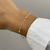 Pulsera grumet con bolitas - comprar online