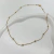 Cadena espejito con bolitas - comprar online