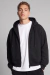 Campera de Algodon Frizada Oversize