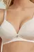 Corpiño taza soft con push up y base, de microfibra fantasía - SELU - ART 4338 - Sara Kerr Lingerie