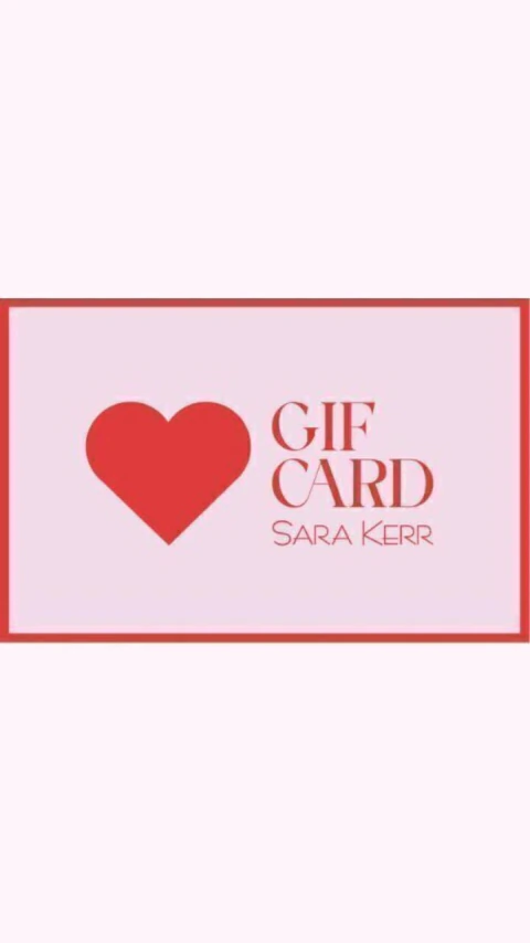 GIFT CARD SARA