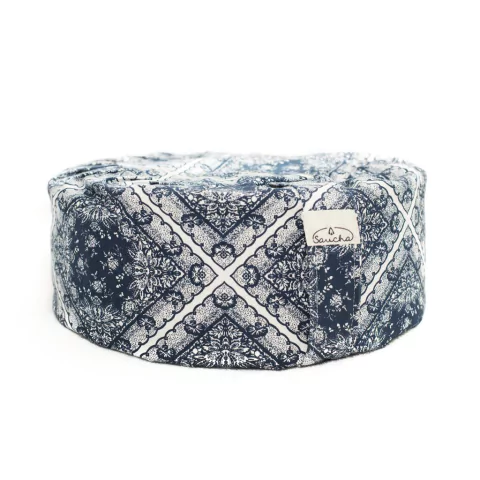 Zafu circular daya azul - comprar online