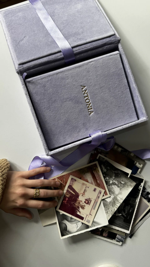 Set Menorca - Álbum Velvet Mini + Estuche - comprar online