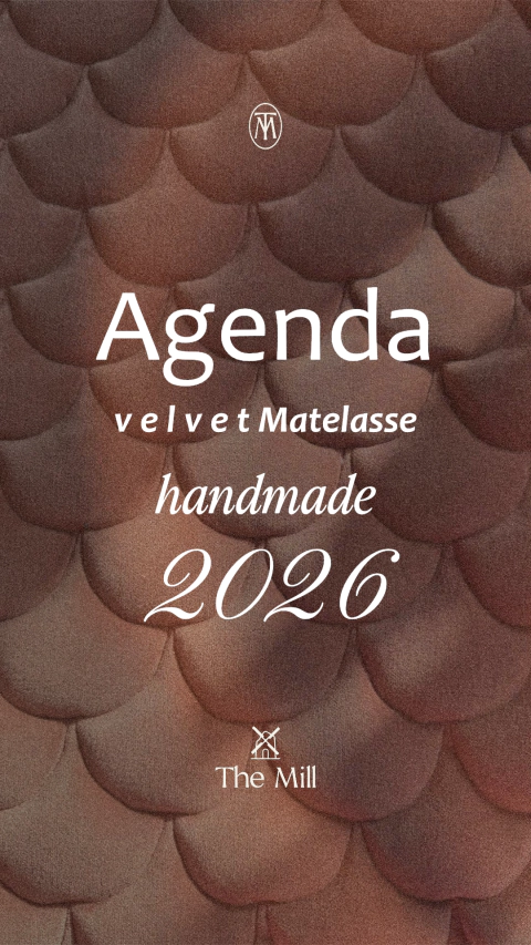 Agenda Matelasse Handmade 2026 -Diaria y semanal - comprar online