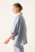 Blusa Clarisse Linho Celeste - comprar online