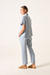 Imagem do Blusa Noa Linho Celeste