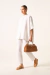 Blusa Ayla Linho Branco - Vanessa Tobler