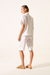 Bermuda Linho Branco - comprar online