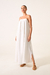 Vestido Celine Linho Branco - comprar online