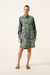 Chemise Abotoado Floral Tricoline Eco - comprar online