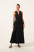 Vestido Florença Marinho Tricoline Eco - comprar online