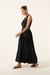 Vestido Florença Marinho Tricoline Eco - loja online