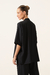 Blusa Ayla Marinho Tricoline Eco - Vanessa Tobler