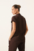 Blusa Bel Crepe Café Torrado na internet