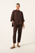 Calça Bel Crepe Café Torrado - comprar online