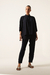 Blusa Clarisse Crepe Marinho - loja online