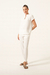 Calça Bel Crepe Branco - comprar online