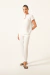 Calça Bel Crepe Branco - comprar online