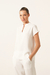 Blusa Bel Crepe Branco - comprar online