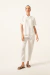 Calça Bel Crepe Branco - comprar online