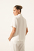 Blusa Noa Crepe Branco - Vanessa Tobler