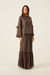 Saia Longa Babado Brownie - comprar online