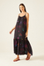 Vestido Noronha Seda Mar Profundo - comprar online