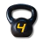 Pesa Rusa Kettlebell de Fundición 4kg a 28kg - Entrenamento Funcional- crossfit - hibrido - comprar online