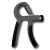 Hand Grip Ajustable Regulable Ejercitador De mano Sin contador de vueltas