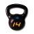 Imagen de Pesa Rusa Kettlebell de Fundición 4kg a 28kg - Entrenamento Funcional- crossfit - hibrido