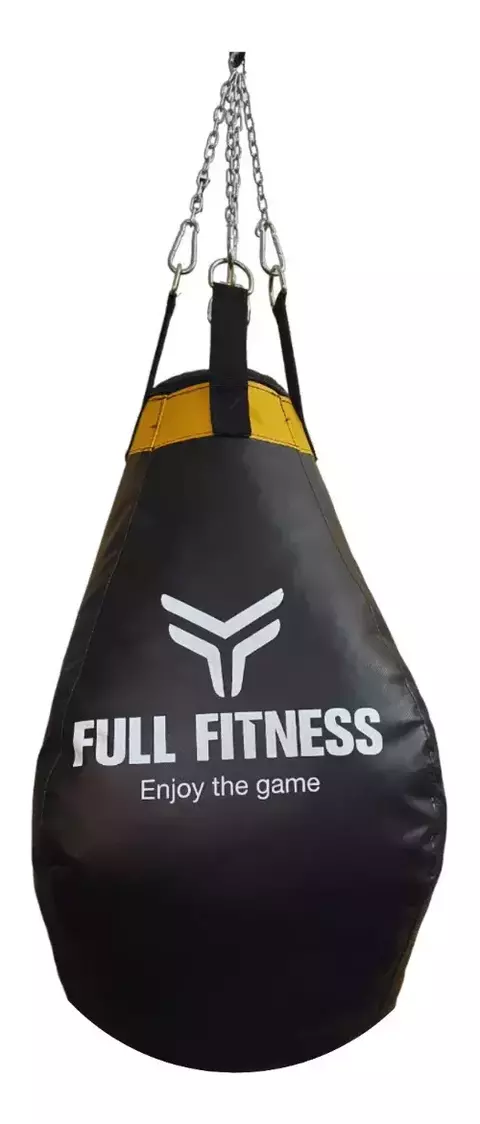 Bolsa Gota Pera 70cm Lona Vinilica Con Relleno Lona Reforzada y Rellena