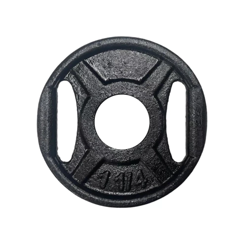 DISCO DE FUNDICIÓN OLÍMPICO 1.25 KG 50 MM CON AGARRE - comprar online