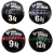 Kit Medicine Ball de Lona 3kg 6kg 9kg Y 12 Sin Pique Cross Funcional