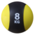 MEDICINE BALL 8 KG PELOTA CON PIQUE