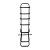 Soporte Rack Porta Corebag Metálico Gym Funcional 6 Espacios