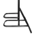 Soporte Rack Porta Corebag Metálico Gym Funcional 6 Espacios - FULL FITNESS®