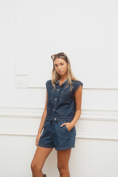 CHALECO DENIM VICKY - TVMSHOP