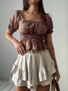 BLUSA ROCIO LINO - TVMSHOP