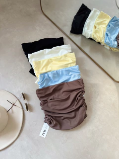 TOP RECTO FRUNCES - TVMSHOP